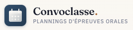 Lire la suite à propos de l’article Convoclasse – Un outil web pour générer ses plannings et convocations d&rsquo;épreuves et CCF en quelques minutes